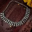 SilverkolhapuriMangodesignedNecklace-FashionJewels1.webp