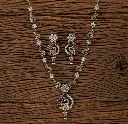 SilverlookalikePeacockdesignedRubyandPearlNecklaceset-FashionJewels2.webp