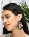 SilverlookalikegreenstoneBirdChandbali-FashionJewels2.webp