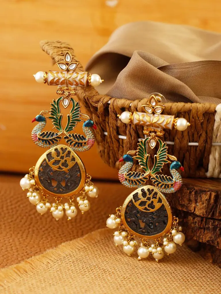 PremiumkundanPeacockpearlLightweightChandbali-FashionJewels3.webp
