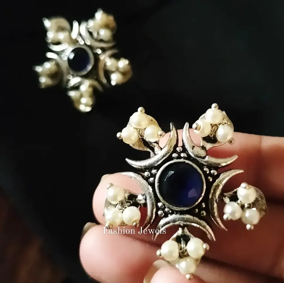 SilverBluestonepearlFlowerEarrings-FashionJewels2.webp