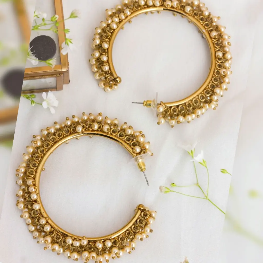 HinaGoldenpearlPremiumhoopsEarrings-FashionJewels4.webp