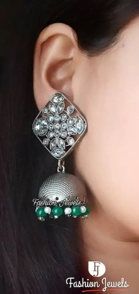 SilverlookalikeAdstoneJhumka-FashionJewels3.webp