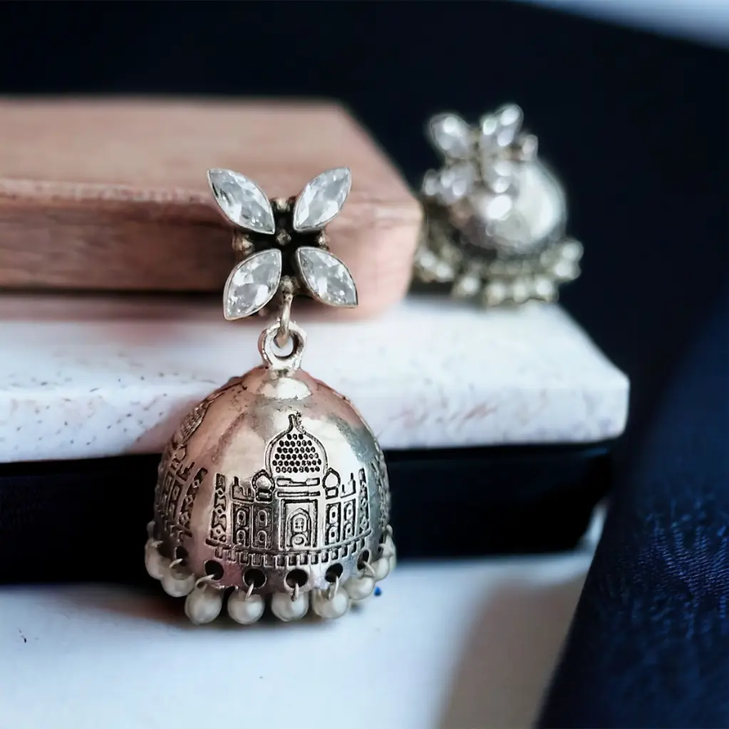 Zirconstatementlightweightjhumka-FashionJewels2.webp