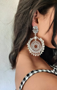 Anu Silver Lightweight Elephant Chandbali